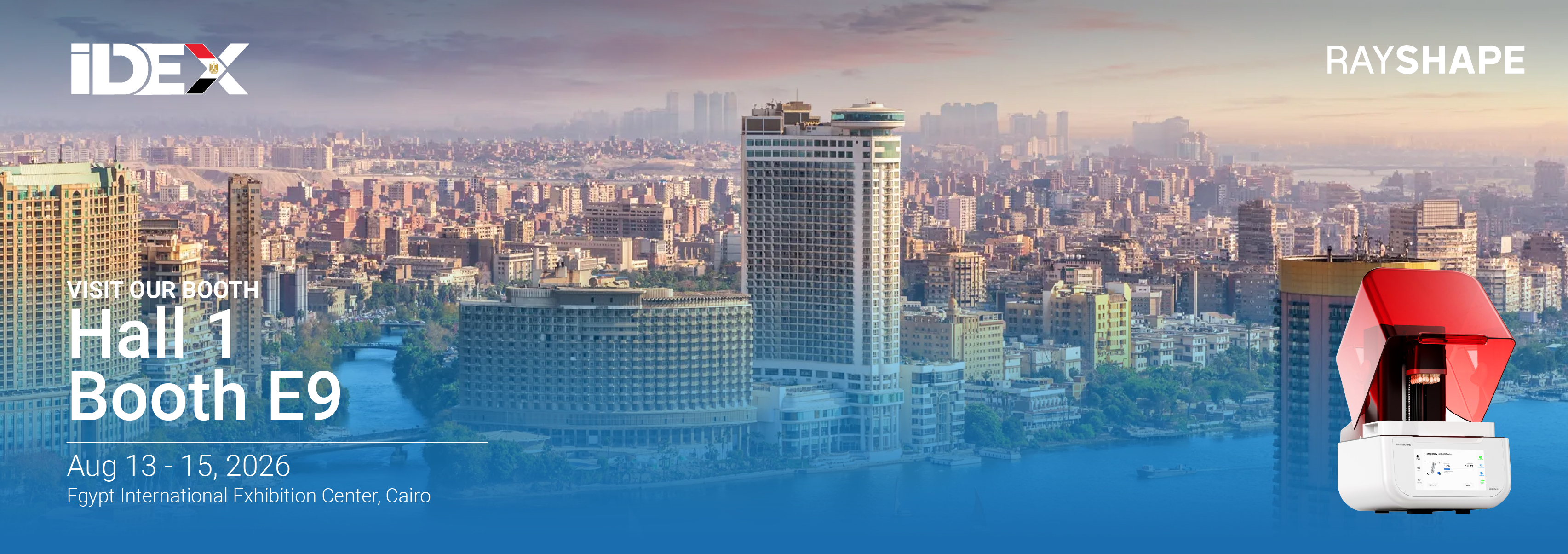 RAYSHAPE to Exhibit at IDEX Egypt 2026