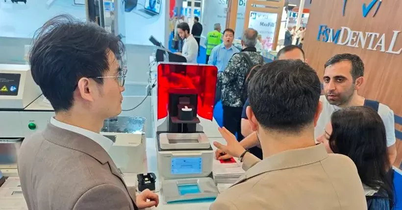 Print and Repair Dentures in 20 Minutes! Edge mini Sets off a Storm of Made-in-China Digital Dentistry at Idex in Trkiye