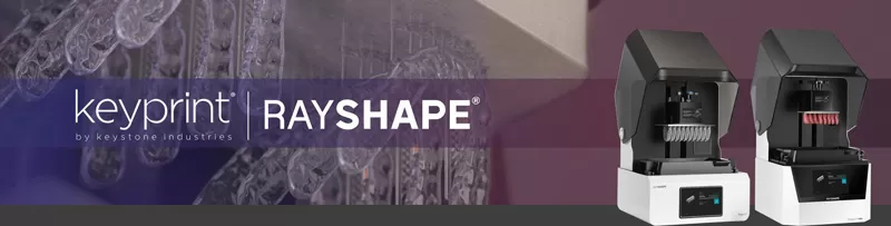 Keystone Industries and RAYSHAPE Announce Partnership, Validating KeyPrint 3D Resins on RAYSHAPE Shape 1+ series and Edge E1 Keystone Industries and RAYSHAPE Announce Partnership, Validating KeyPrint 3D Resins on RAYSHAPE Shape 1+ series and Edge E1