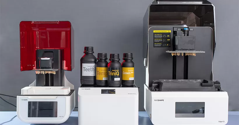 RAYSHAPE Announces Full Material Compatibility Between Edge mini & Edge E2 3D Printers and BEGO VarseoSmile Series